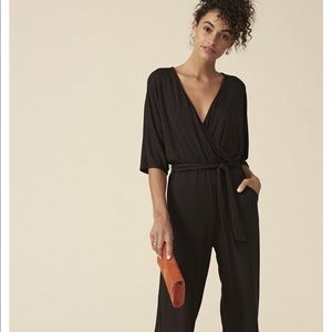 Amour Vert Terra Jumpsuit in Black XS
